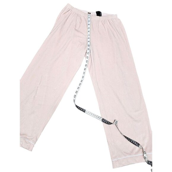 House Of Harlow 1960 Women's Pink Button-Down Pajama Set Size M - Picture 10 of 14